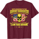 Proud Airport Firefighter Aircraft Rescue Firefighting T-Shirt - T-Shirt | Maroon