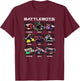 BattleBots Group Robot Photo Box Up T-Shirt - T-Shirt | Maroon