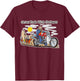 Jesus Rode With Outlaws Christian Cowboy Cowgirl Western T-Shirt - T-Shirt | Maroon