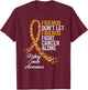 Kidney Cancer Awareness Friends Fighter Warrior Support T-Shirt - T-Shirt | Maroon
