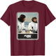 Escape from The Planet of The Apes 1971 Cornelius and Zira T-Shirt - T-Shirt | Maroon