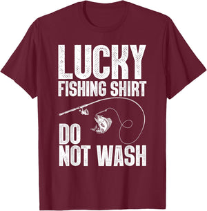 Funny Fishing Design Women Kids Fisherman Fishing T-Shirt - T-Shirt | Maroon