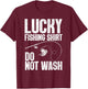 Funny Fishing Design Women Kids Fisherman Fishing T-Shirt - T-Shirt | Maroon