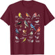 Bird Watching Bird Watcher Bird Lover Birder Birding Nerd T-Shirt - T-Shirt | Maroon