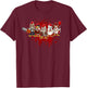 My Little Horror Crew - Halloween Chicken T-Shirt - T-Shirt | Maroon