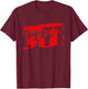 Lift Gym Lifting Workout Weightlifting T-Shirt - T-Shirt | Maroon
