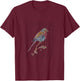 His Eye is on the Sparrow T-Shirt - T-Shirt | Maroon