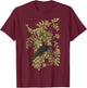 Audubon American Crow Education Nature T-Shirt - T-Shirt | Maroon