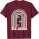 Vintage Let Me Tell You About My Jesus Christian T-Shirt - T-Shirt | Maroon
