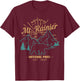 Mt. Rainier Washington Vintage Mountain National Park PNW T-Shirt - T-Shirt | Maroon