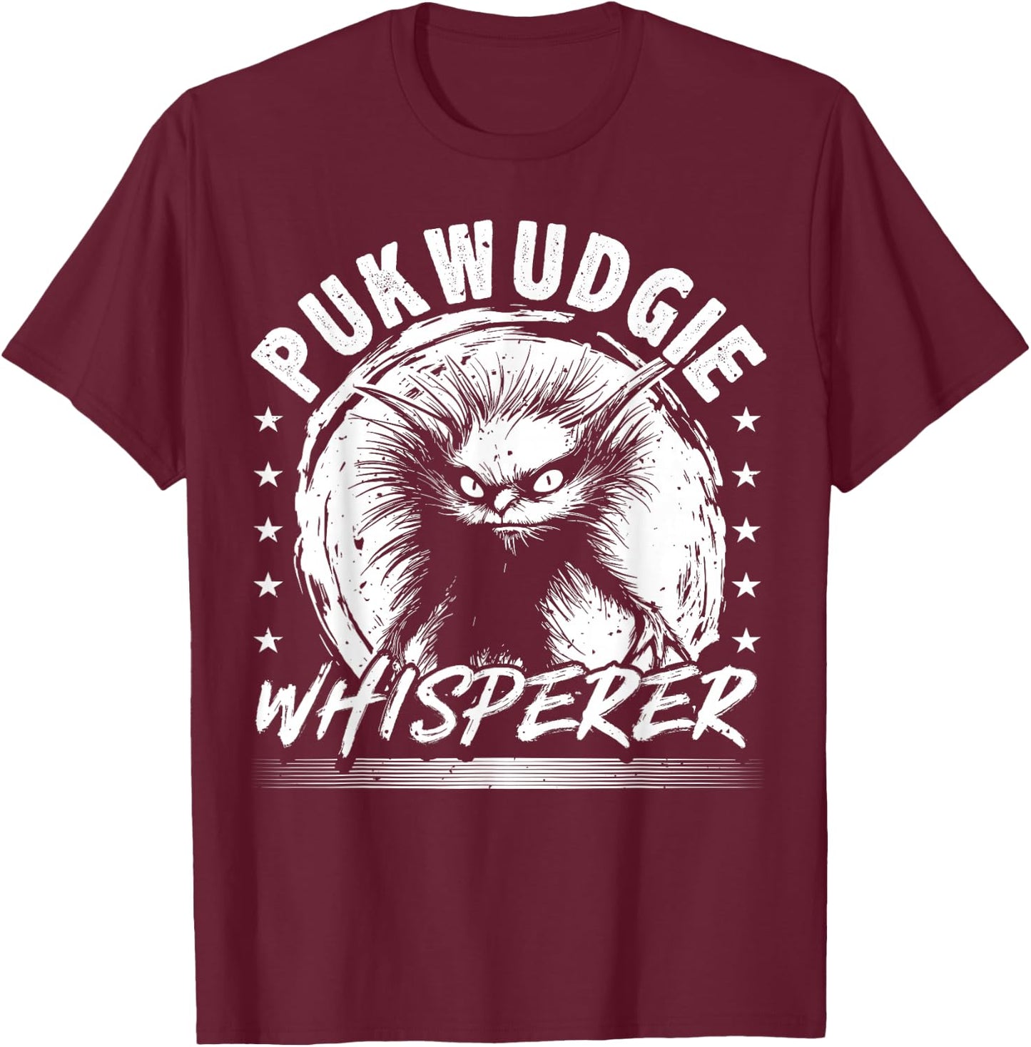 Pukwudgie Cryptid & Folklore Myths For A Cryptozoologist T-Shirt - T-Shirt | Maroon