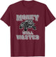 UTV Money Well Wasted Funny Side By Side ATV T-Shirt - T-Shirt | Maroon