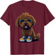 Mini Golden Doodle Must Haves Pet Owner Mini Goldendoodle T-Shirt - T-Shirt | Maroon