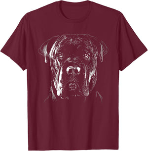 Cane Corso Dog Pet Men Women Girls Kids T-Shirt - T-Shirt | Maroon
