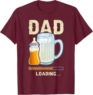 Expectant Dad, Dad-to-be, Future Dad T-Shirt - T-Shirt | Maroon