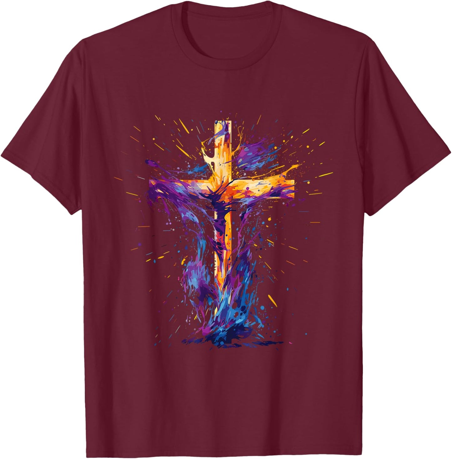 Holy Spirit Christian - Jesus Christ T-Shirt - T-Shirt | Maroon