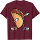 Cool Taco Women Cinco De Mayo Fiesta Mexican Food T-Shirt - T-Shirt | Maroon