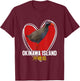 Okinawa Rail Okinawa Island 沖縄 Yanbaru Kuina ヤンバルクイナ山原水鶏 T-Shirt - T-Shirt | Maroon