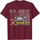 US Army Vietnam Veteran T-Shirt - T-Shirt | Maroon