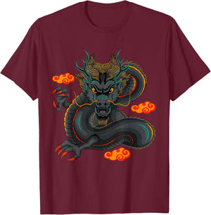 Dragon T-Shirt - T-Shirt | Maroon