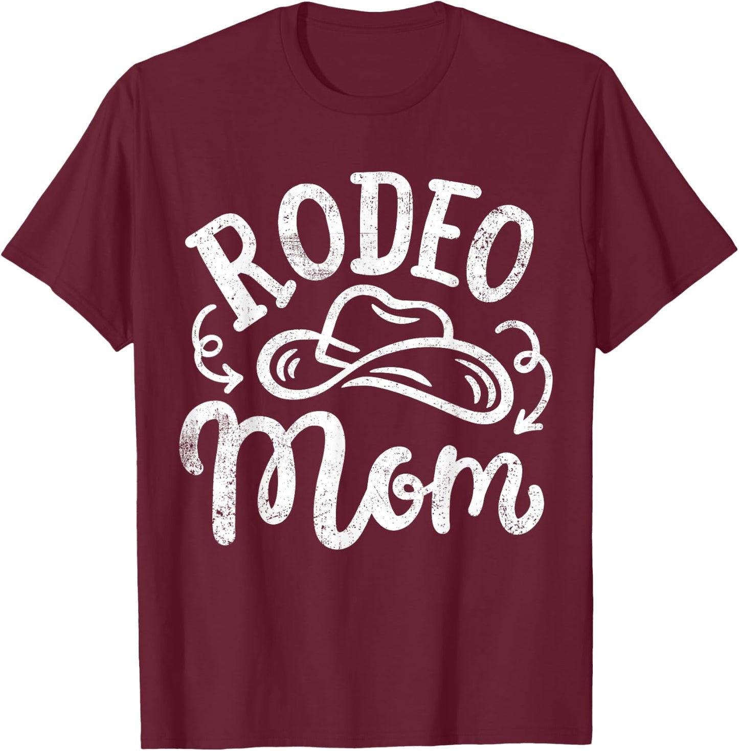 Rodeo Mom T-Shirt - T-Shirt | Maroon