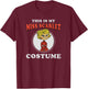 Clue This Is My Miss Scarlet Costume T-Shirt - T-Shirt | Maroon