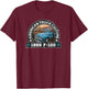 Vintage 1955 F100 Pickup Truck, Big Blue, Classic Trucks T-Shirt - T-Shirt | Maroon