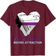 Demisexual Joke Quote Heart Demisexual Flag T-Shirt - T-Shirt | Maroon