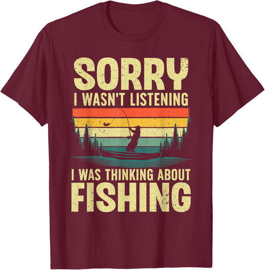 Cool Fishing Women Fisherman Bass Trout Fish Hunting Small T-Shirt - T-Shirt | Maroon
