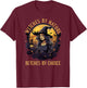 Witches by Nature Bitches by Choice Halloween Funny T-Shirt - T-Shirt | Maroon