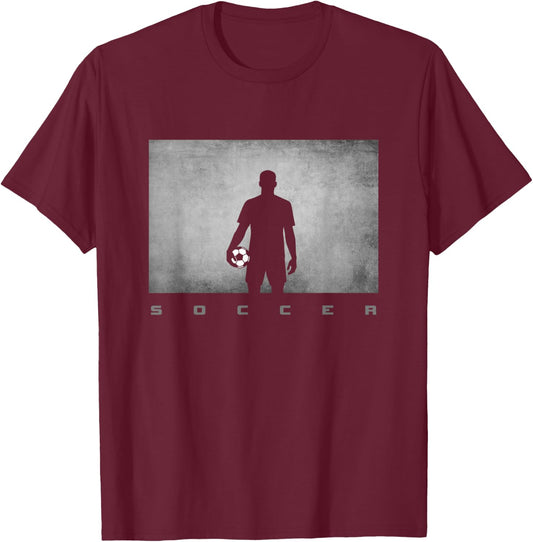 Soccer Apparel - Soccer T-Shirt - T-Shirt | Maroon