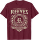 It's A REEVES Thing You Wouldn't Understand Name Vintage T-Shirt - T-Shirt | Maroon