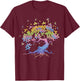 Colourful life is really good tree of life art T-Shirt - T-Shirt | Maroon