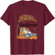 Grandmama's Little Pumpkins Halloween Fall T-Shirt - T-Shirt | Maroon