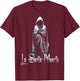 La Santa Muerte Death MCM.II T-Shirt - T-Shirt | Maroon