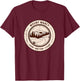 Mount Marcy New York Hiking Skiing Vintage T-Shirt - T-Shirt | Maroon