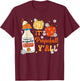 Halloween ICU Nurse Its Propofall Y'all CRNA Icu Fall Autumn T-Shirt - T-Shirt | Maroon