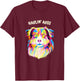 Haulin Auss Australian Shepherd Animal Pun Aussie T-Shirt - T-Shirt | Maroon