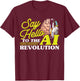 Say Hello To The AI Revolution Artificial Intelligence T-Shirt - T-Shirt | Maroon