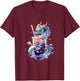 Dragon Boba Tea Bubble Tea Anime Kawaii T-Shirt - T-Shirt | Maroon