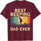 Best Metal Detecting Art Dad Metal Detector Lovers T-Shirt - T-Shirt | Maroon