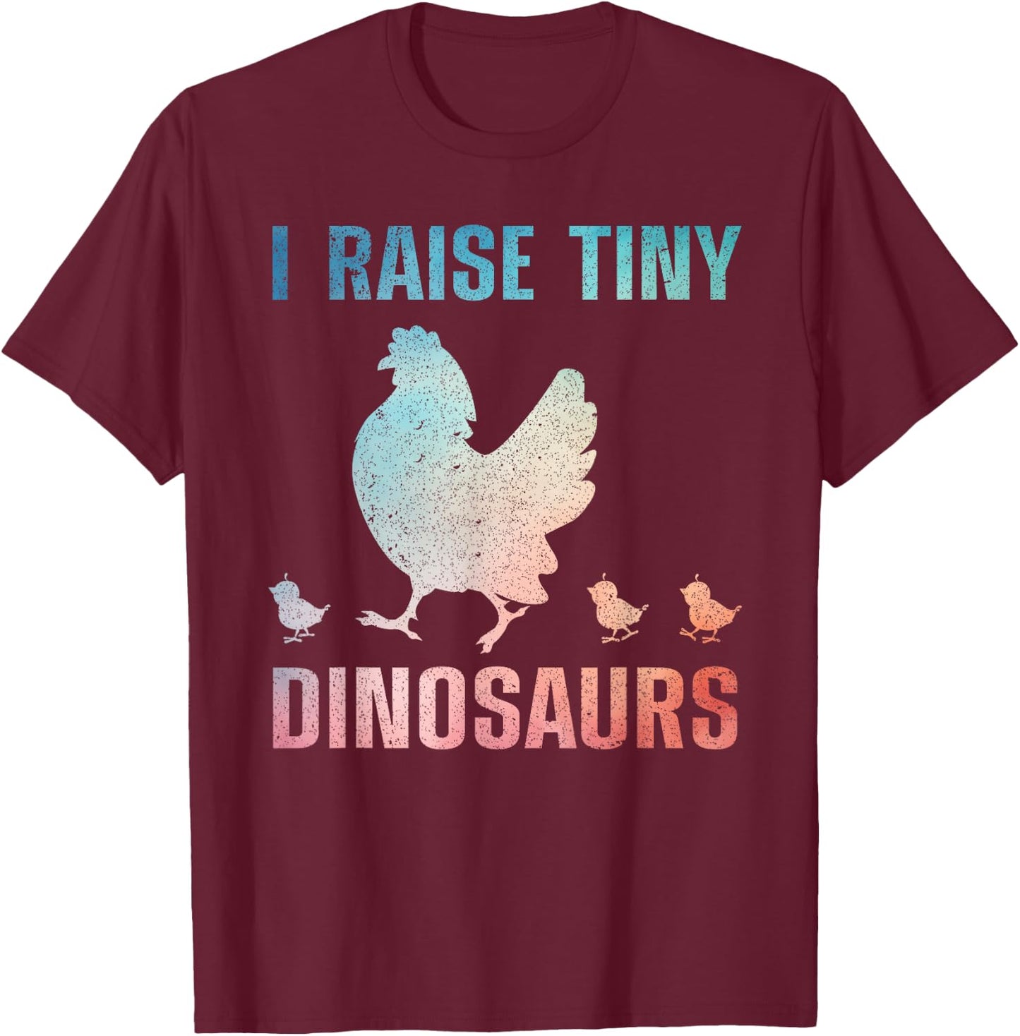 Cute Chicken Women Rooster Hen Chicken Farmer Lovers T-Shirt - T-Shirt | Maroon