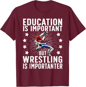 Best Wrestling Women Professional Wrestling Wrestler T-Shirt - T-Shirt | Maroon