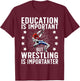 Best Wrestling Women Professional Wrestling Wrestler T-Shirt - T-Shirt | Maroon