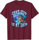 That Tug Is My Drug Fun Fisherman's and Anglers Fishing Line T-Shirt - T-Shirt | Maroon