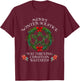 Merry Winter Solstice You Thieving Christian T-Shirt - T-Shirt | Maroon