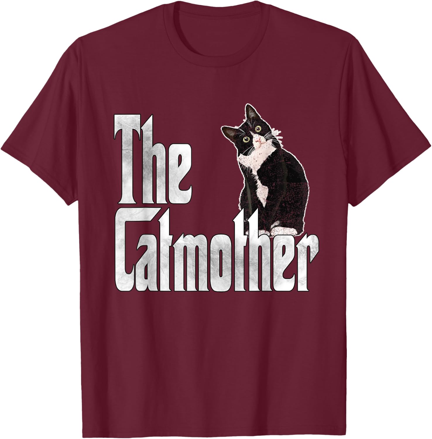 Cat Mother The Catmother Crazy Cat Mom Mama Women T-Shirt - T-Shirt | Maroon