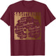 Sagittarius Girl African American Women Melanin Birthday T-Shirt - T-Shirt | Maroon