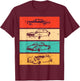 Vintage Cars - 80s & 90s Graphic Retro T-Shirt - T-Shirt | Maroon