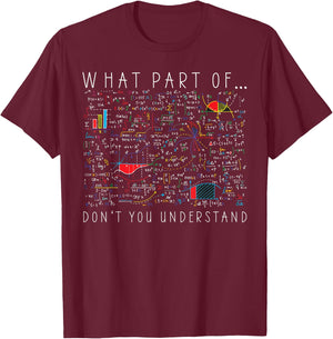 Which part of do you not understand engineer T-Shirt - T-Shirt | Maroon